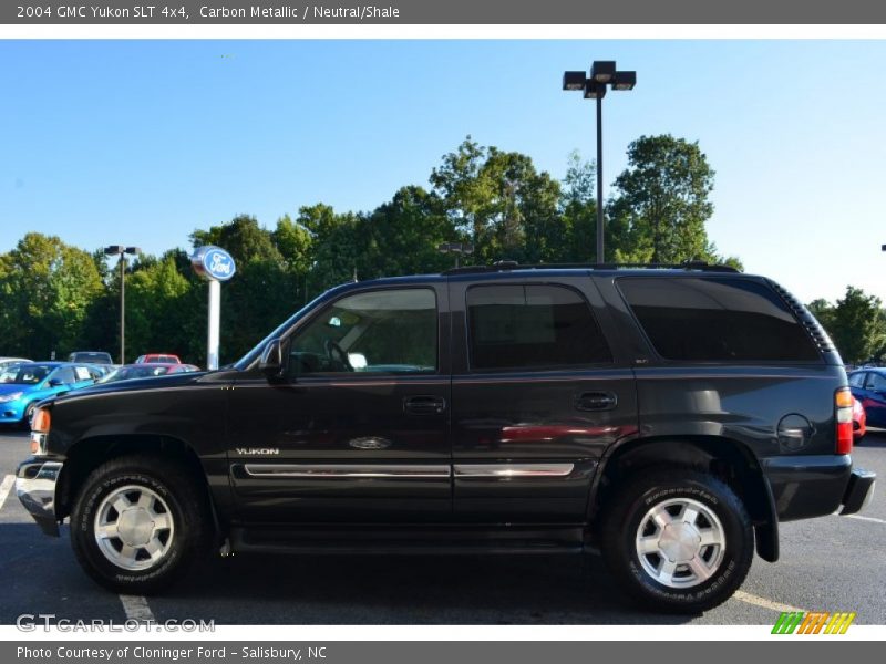 Carbon Metallic / Neutral/Shale 2004 GMC Yukon SLT 4x4