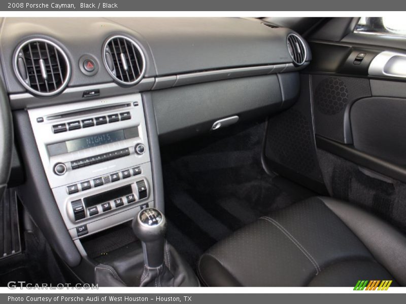 Black / Black 2008 Porsche Cayman