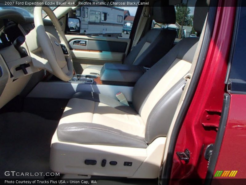 Redfire Metallic / Charcoal Black/Camel 2007 Ford Expedition Eddie Bauer 4x4
