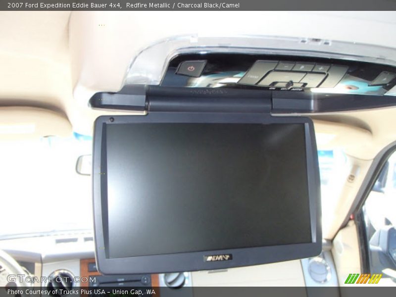 Redfire Metallic / Charcoal Black/Camel 2007 Ford Expedition Eddie Bauer 4x4