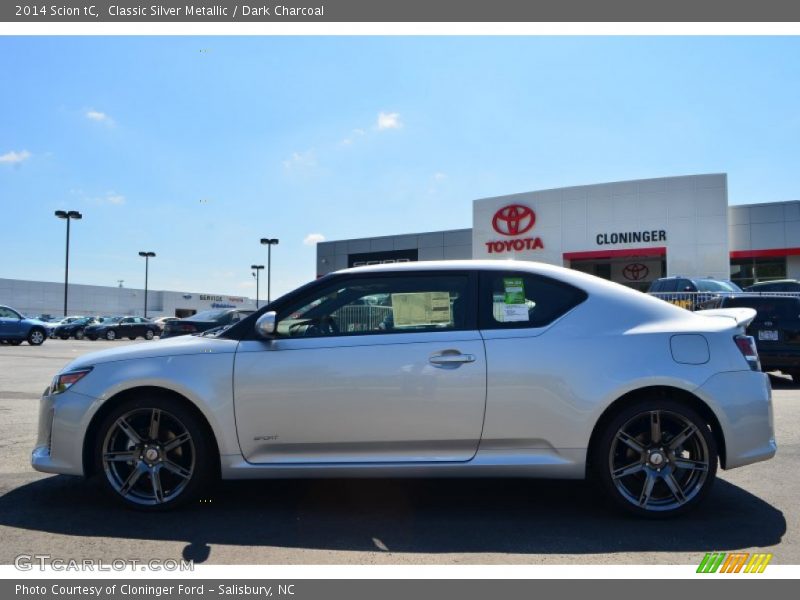 Classic Silver Metallic / Dark Charcoal 2014 Scion tC