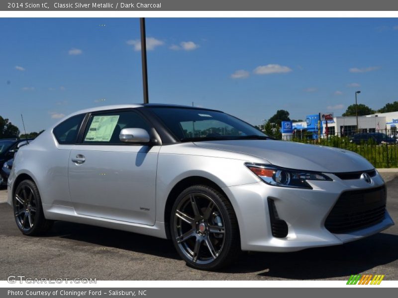 Classic Silver Metallic / Dark Charcoal 2014 Scion tC