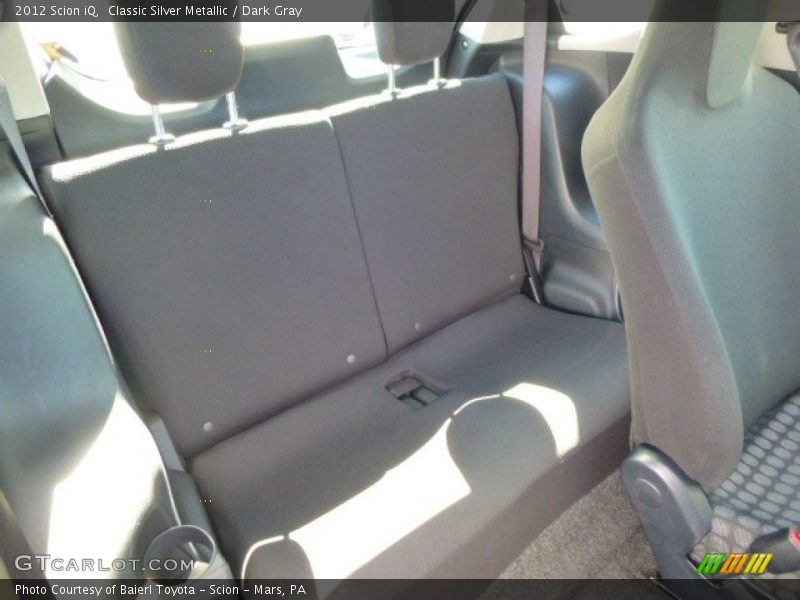 Classic Silver Metallic / Dark Gray 2012 Scion iQ
