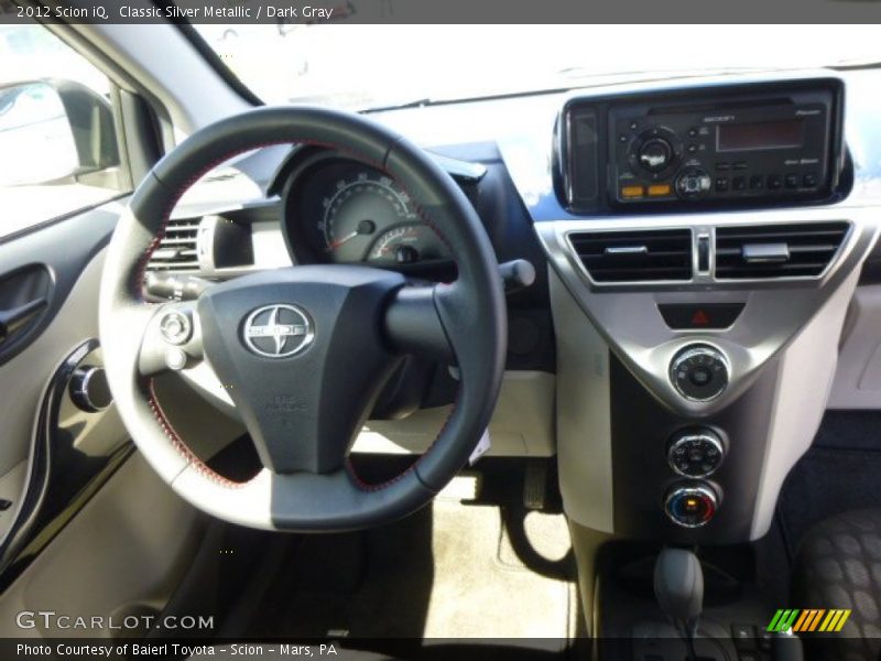 Classic Silver Metallic / Dark Gray 2012 Scion iQ