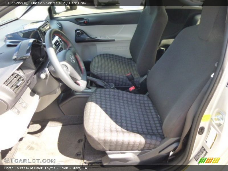 Classic Silver Metallic / Dark Gray 2012 Scion iQ