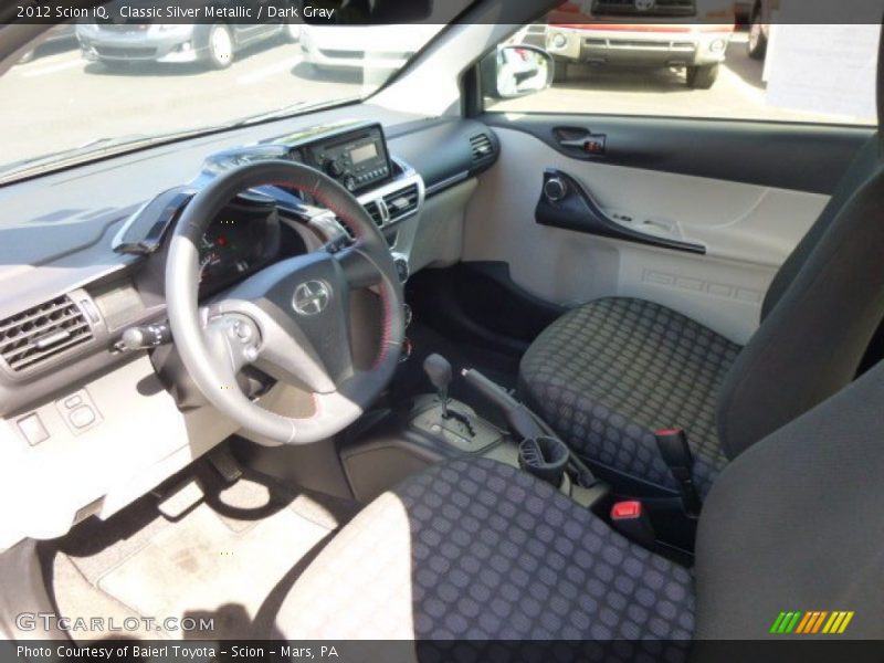 Classic Silver Metallic / Dark Gray 2012 Scion iQ