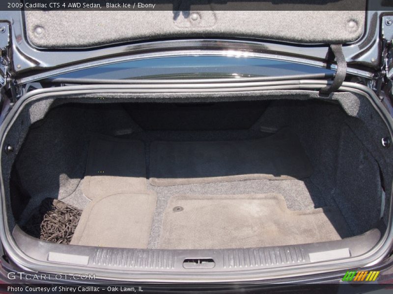 Black Ice / Ebony 2009 Cadillac CTS 4 AWD Sedan