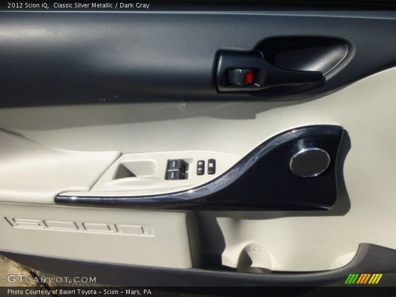 Classic Silver Metallic / Dark Gray 2012 Scion iQ