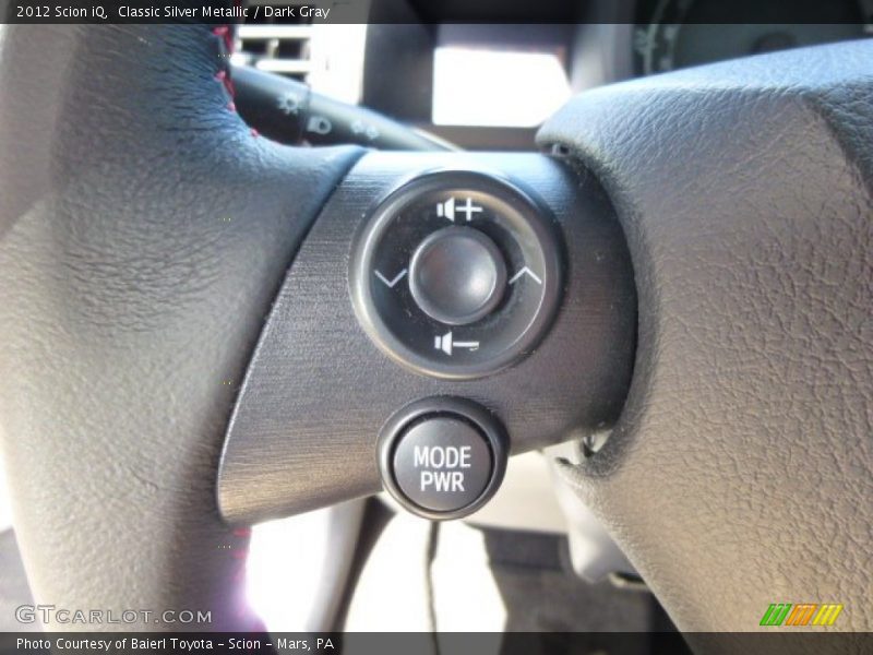 Classic Silver Metallic / Dark Gray 2012 Scion iQ