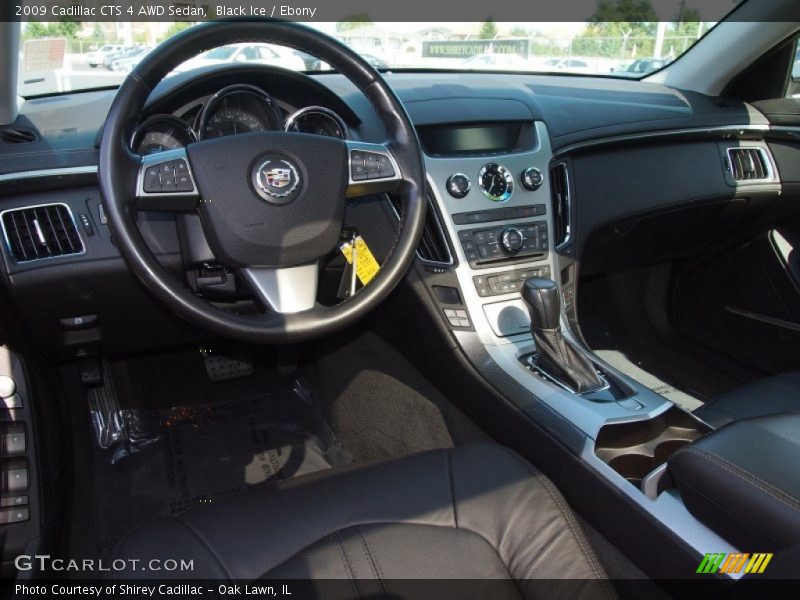 Black Ice / Ebony 2009 Cadillac CTS 4 AWD Sedan