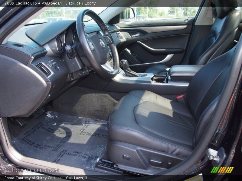 Black Ice / Ebony 2009 Cadillac CTS 4 AWD Sedan