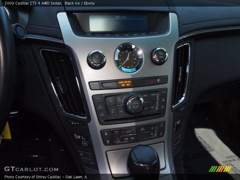 Black Ice / Ebony 2009 Cadillac CTS 4 AWD Sedan