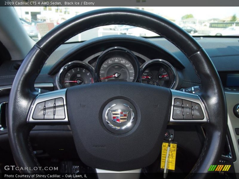Black Ice / Ebony 2009 Cadillac CTS 4 AWD Sedan