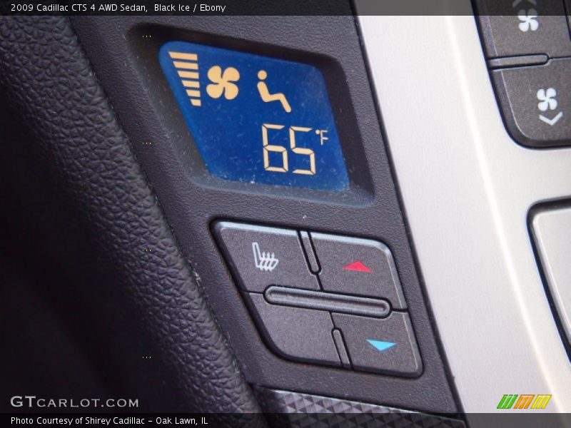 Black Ice / Ebony 2009 Cadillac CTS 4 AWD Sedan