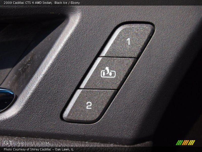 Black Ice / Ebony 2009 Cadillac CTS 4 AWD Sedan