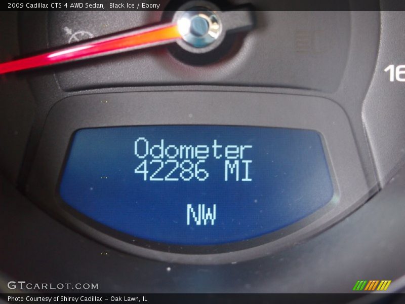 Black Ice / Ebony 2009 Cadillac CTS 4 AWD Sedan