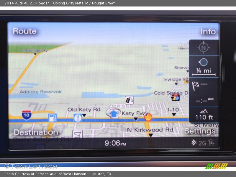 Navigation of 2014 A6 2.0T Sedan