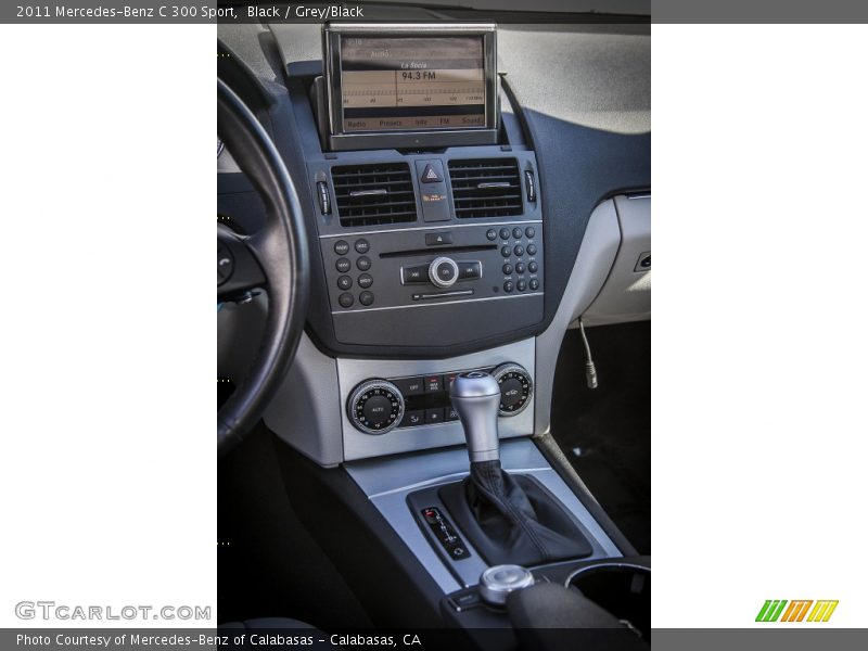Black / Grey/Black 2011 Mercedes-Benz C 300 Sport