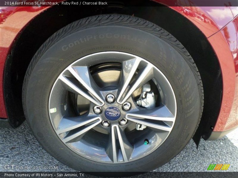 Ruby Red / Charcoal Black 2014 Ford Focus SE Hatchback