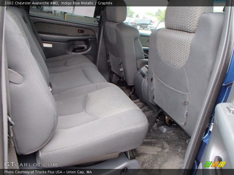Indigo Blue Metallic / Graphite 2002 Chevrolet Avalanche 4WD