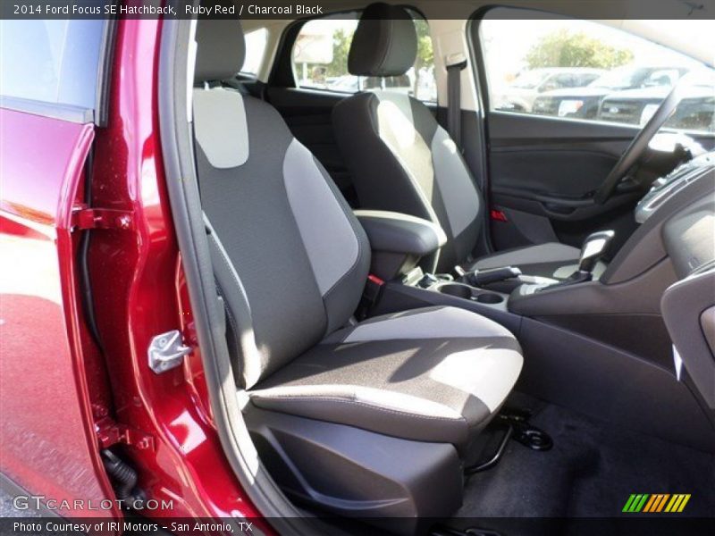 Ruby Red / Charcoal Black 2014 Ford Focus SE Hatchback