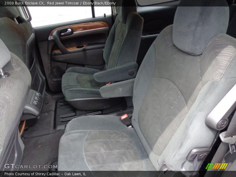 Red Jewel Tintcoat / Ebony Black/Ebony 2009 Buick Enclave CX
