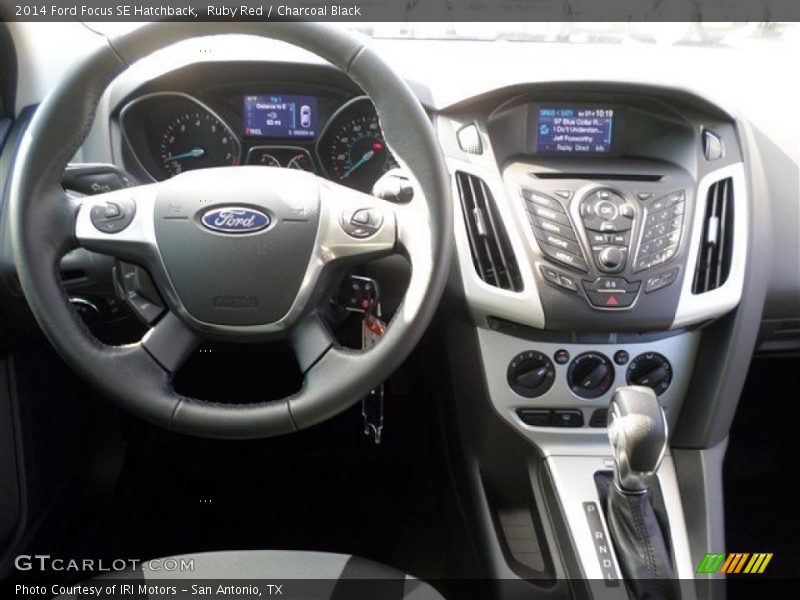 Ruby Red / Charcoal Black 2014 Ford Focus SE Hatchback