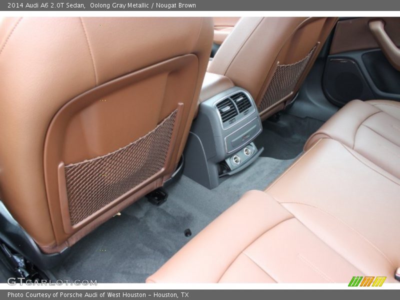 Oolong Gray Metallic / Nougat Brown 2014 Audi A6 2.0T Sedan