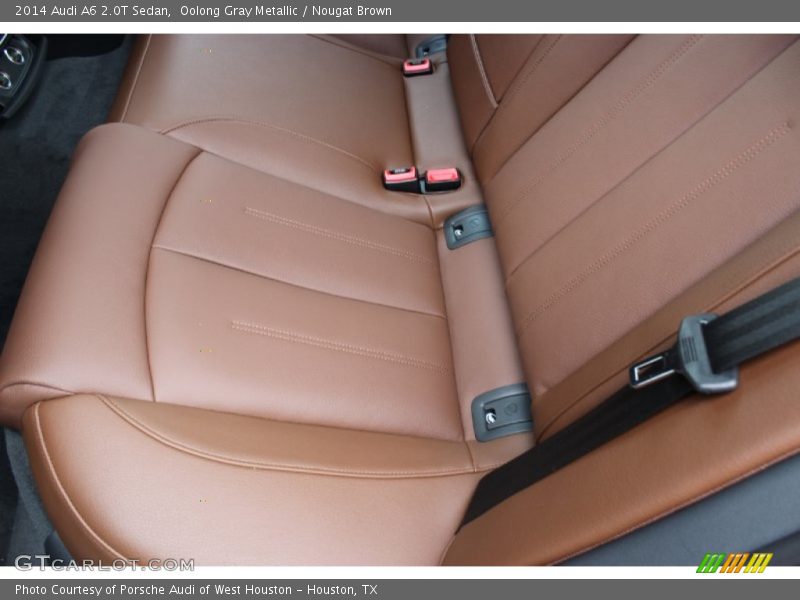 Oolong Gray Metallic / Nougat Brown 2014 Audi A6 2.0T Sedan