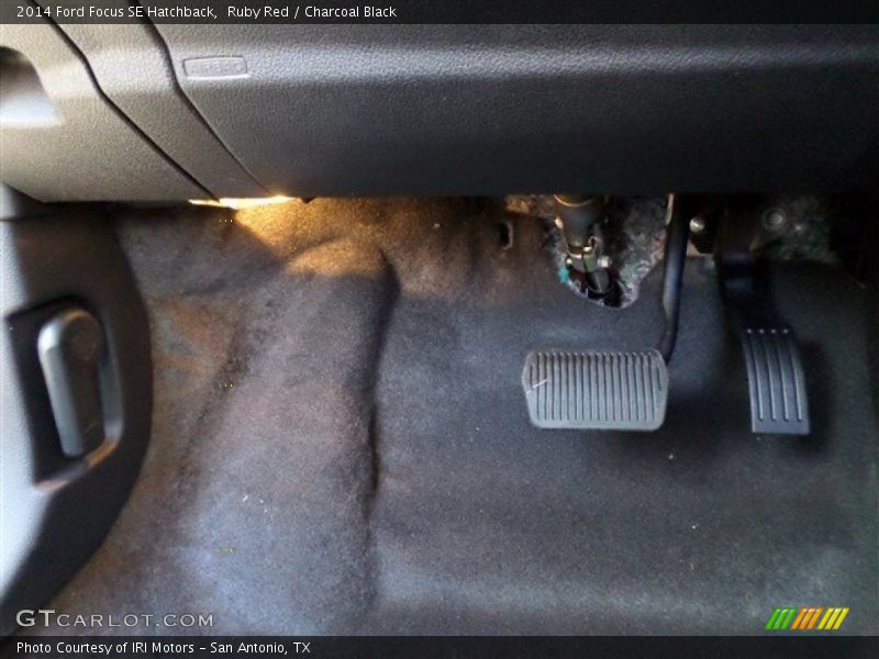 Ruby Red / Charcoal Black 2014 Ford Focus SE Hatchback