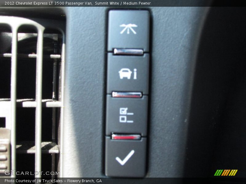 Summit White / Medium Pewter 2012 Chevrolet Express LT 3500 Passenger Van