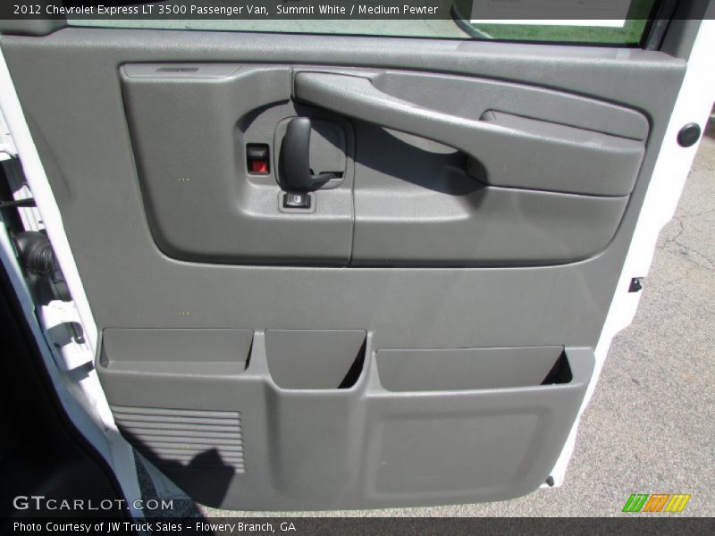 Summit White / Medium Pewter 2012 Chevrolet Express LT 3500 Passenger Van