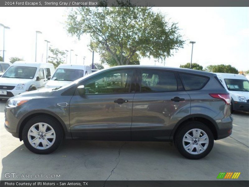 Sterling Gray / Charcoal Black 2014 Ford Escape S