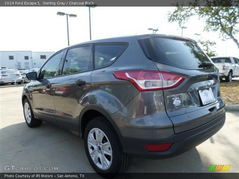 Sterling Gray / Charcoal Black 2014 Ford Escape S