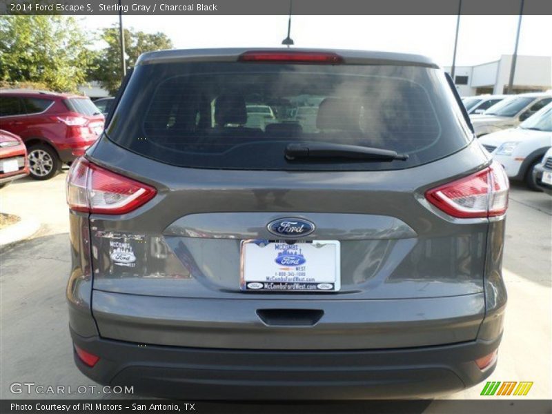 Sterling Gray / Charcoal Black 2014 Ford Escape S
