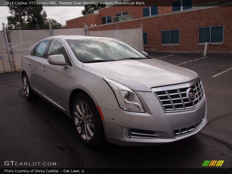 Radiant Silver Metallic / Medium Titanium/Jet Black 2014 Cadillac XTS Luxury FWD