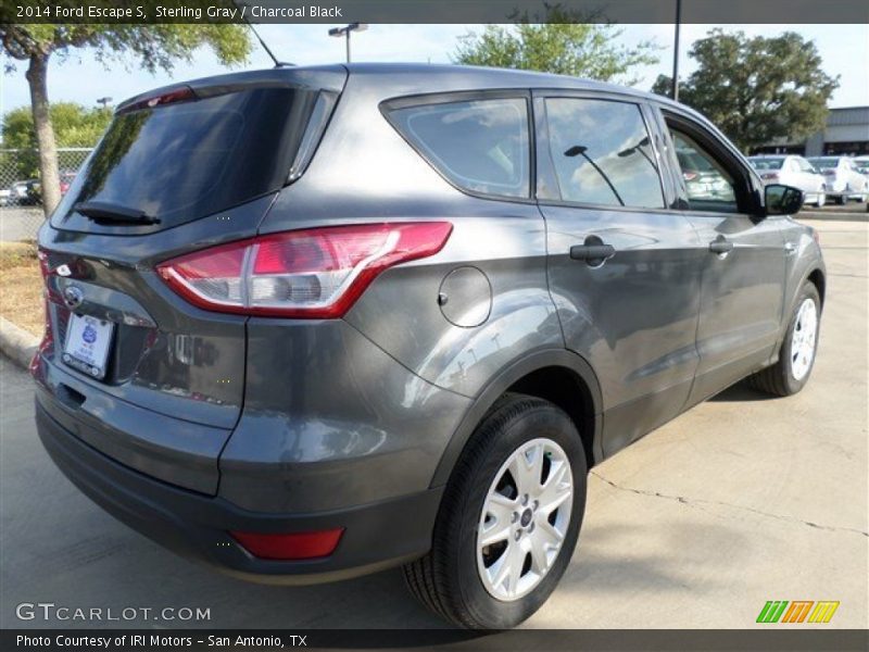 Sterling Gray / Charcoal Black 2014 Ford Escape S