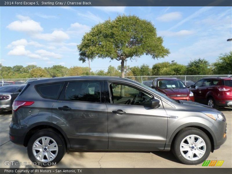 Sterling Gray / Charcoal Black 2014 Ford Escape S