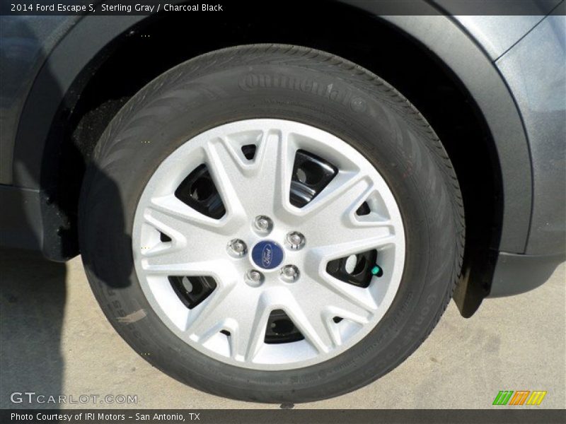 Sterling Gray / Charcoal Black 2014 Ford Escape S