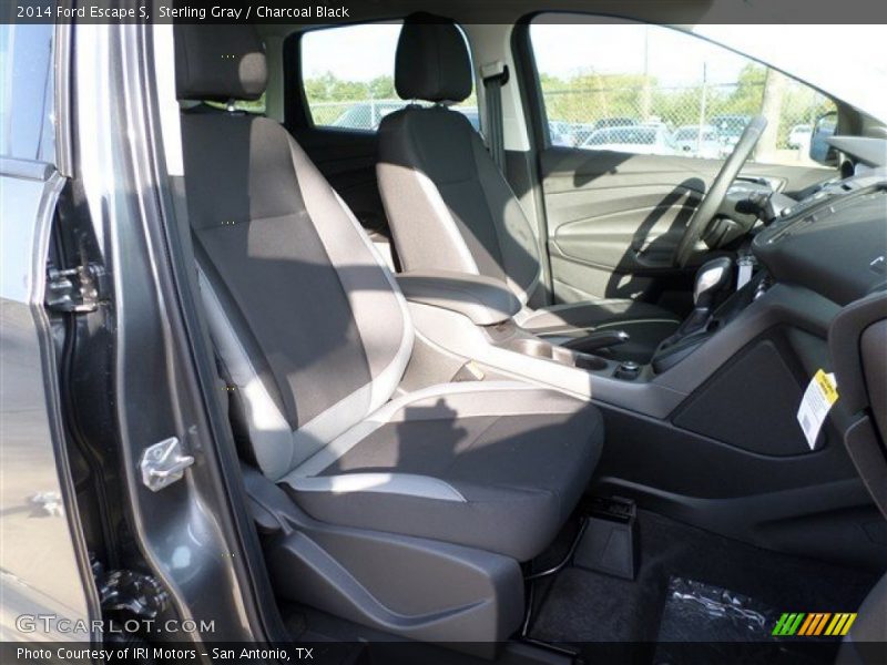 Sterling Gray / Charcoal Black 2014 Ford Escape S