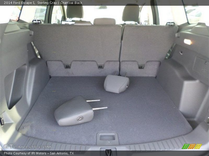 Sterling Gray / Charcoal Black 2014 Ford Escape S