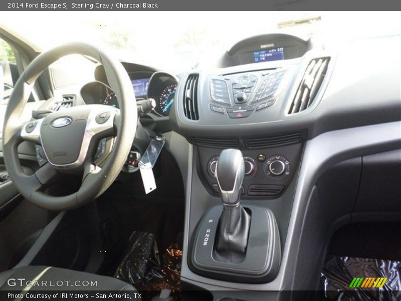 Sterling Gray / Charcoal Black 2014 Ford Escape S