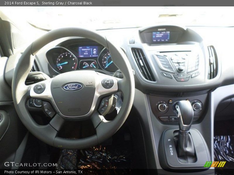 Sterling Gray / Charcoal Black 2014 Ford Escape S