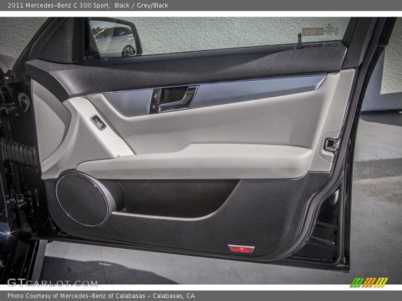 Black / Grey/Black 2011 Mercedes-Benz C 300 Sport