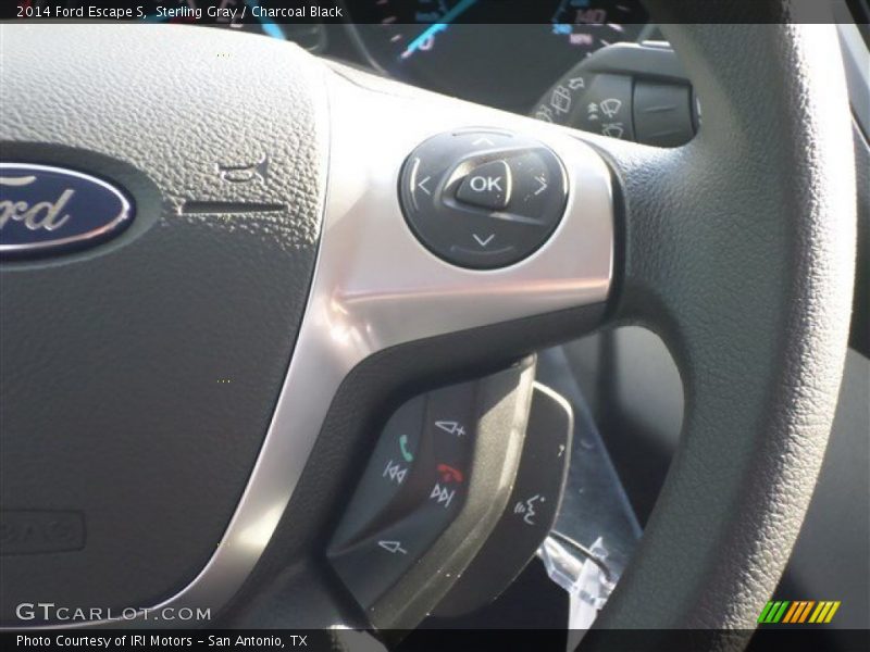 Sterling Gray / Charcoal Black 2014 Ford Escape S