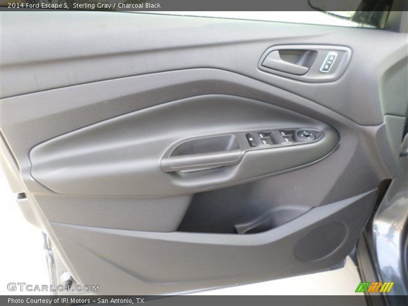 Sterling Gray / Charcoal Black 2014 Ford Escape S