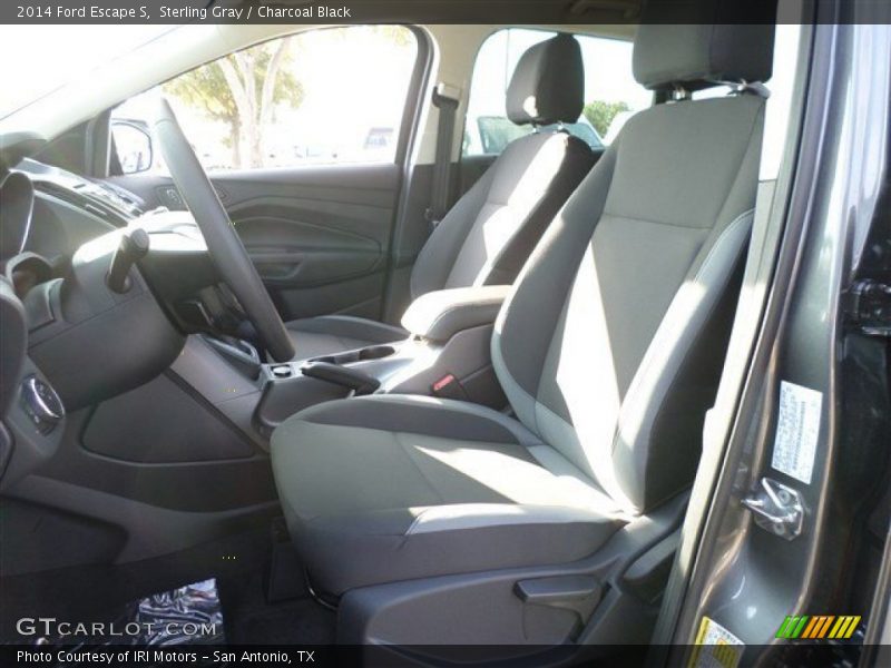 Sterling Gray / Charcoal Black 2014 Ford Escape S