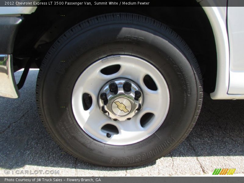  2012 Express LT 3500 Passenger Van Wheel