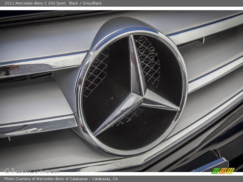 Black / Grey/Black 2011 Mercedes-Benz C 300 Sport