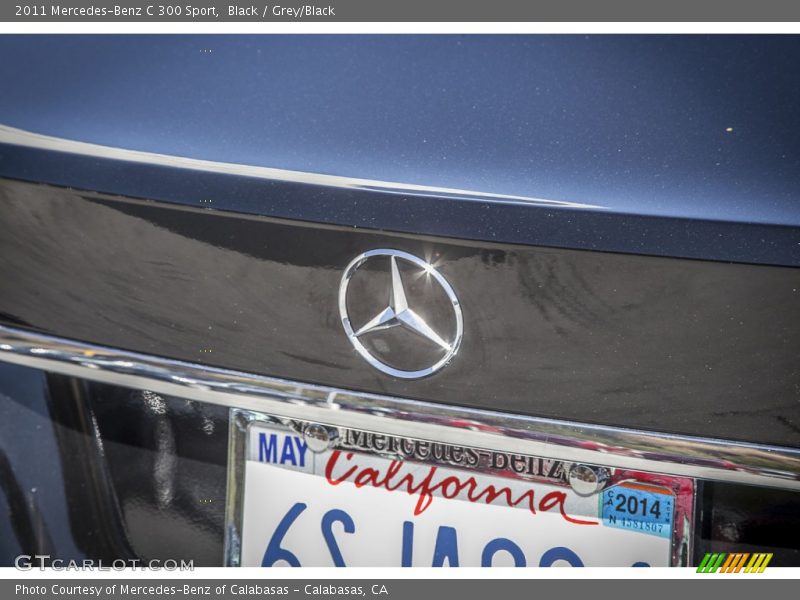 Black / Grey/Black 2011 Mercedes-Benz C 300 Sport